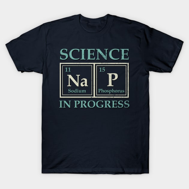 Napping for Science T-Shirt by kg07_shirts